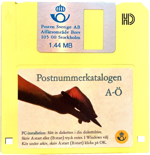Postnummerkatalogen 1996